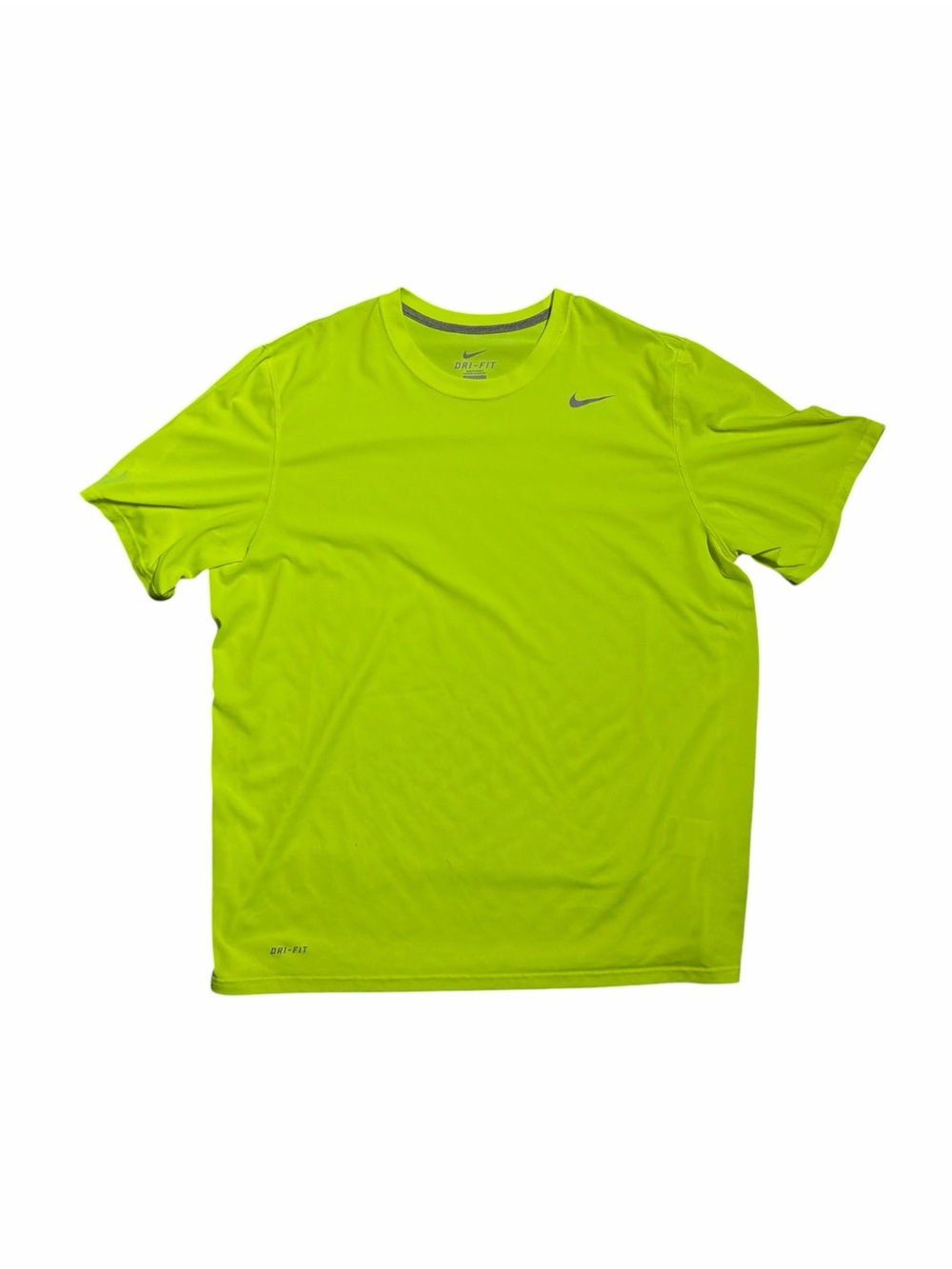 Nike Dri-FIT Neon Volt Performance Training Shirt Men’s XL